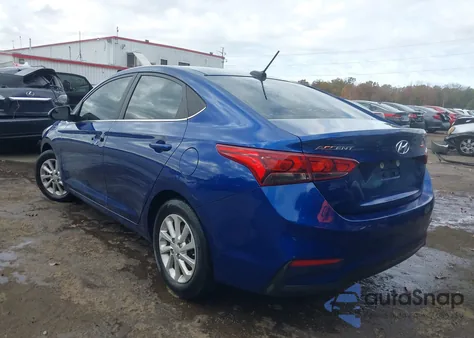 2021 Hyundai Accent Sel from USA, damaged, VIN 3KPC24A68ME136701